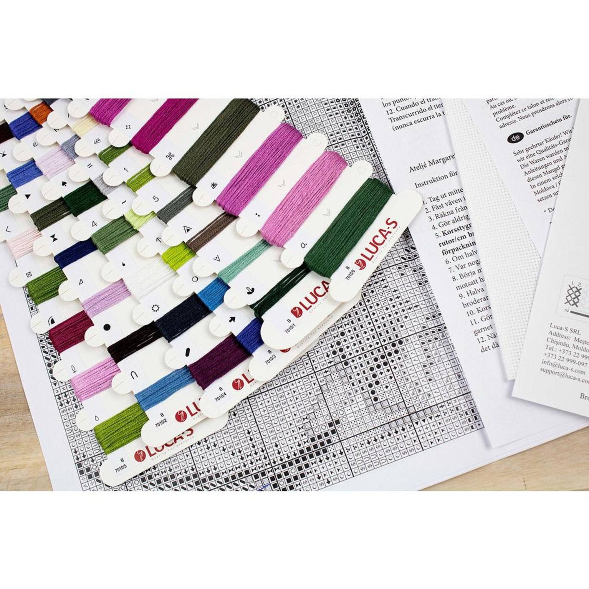 Luca-s Nature’S Poetry Counted Cross Stitch Kit